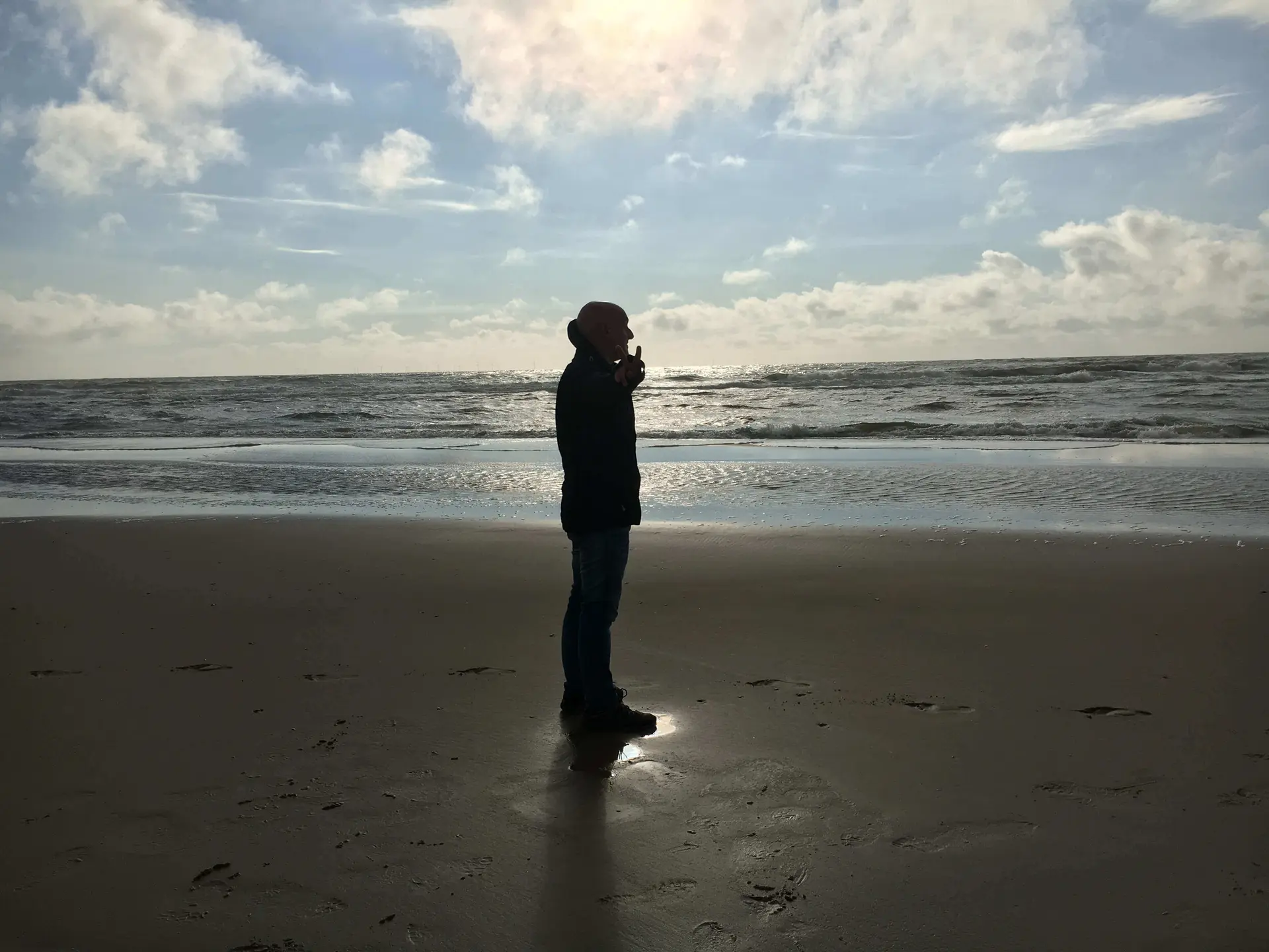 The beach and me